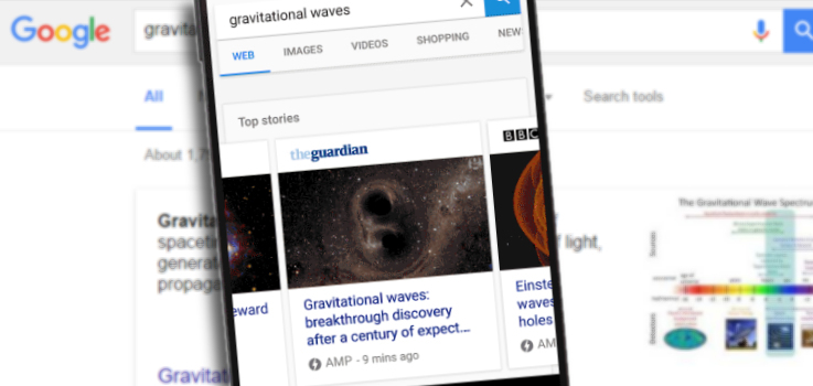 Accelerated Mobile Pages in Search Results