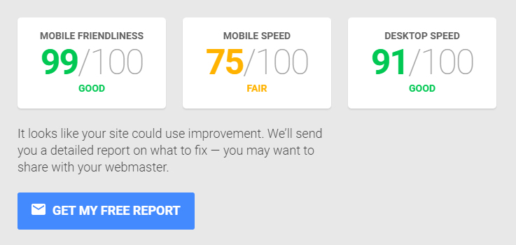 Using Google's Page Speed Insights Tool