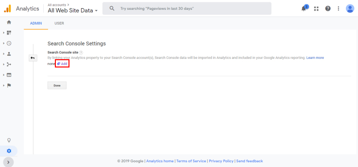 Link Your Search Console Listing To Your Google Analytics Account