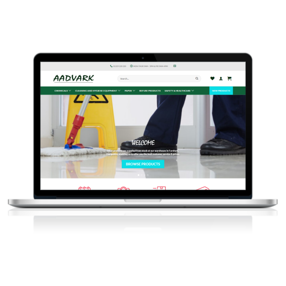 Design & Develop New Cleaning Supplies Ecommerce Website