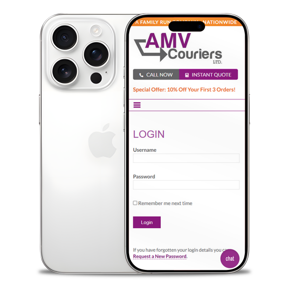 Design & Develop New Courier Website & Booking System