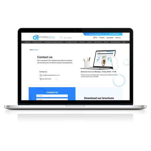 Design & Develop New Cleaning Supplies Ecommerce Website