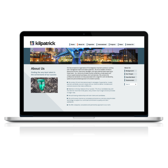 Design & Develop New Corporate Website