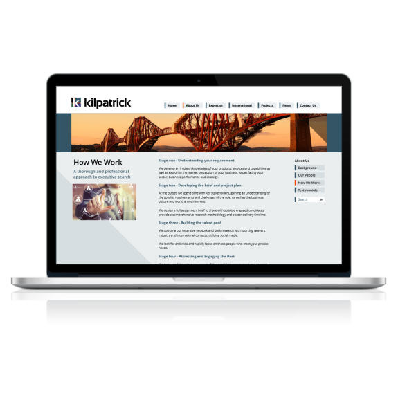 Design & Develop New Corporate Website