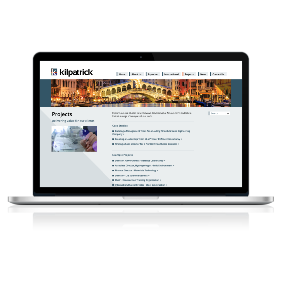 Design & Develop New Corporate Website