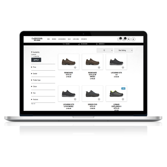 Design & Develop New Footwear Shopify Ecommerce Website