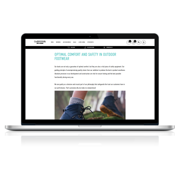 Design & Develop New Footwear Shopify Ecommerce Website