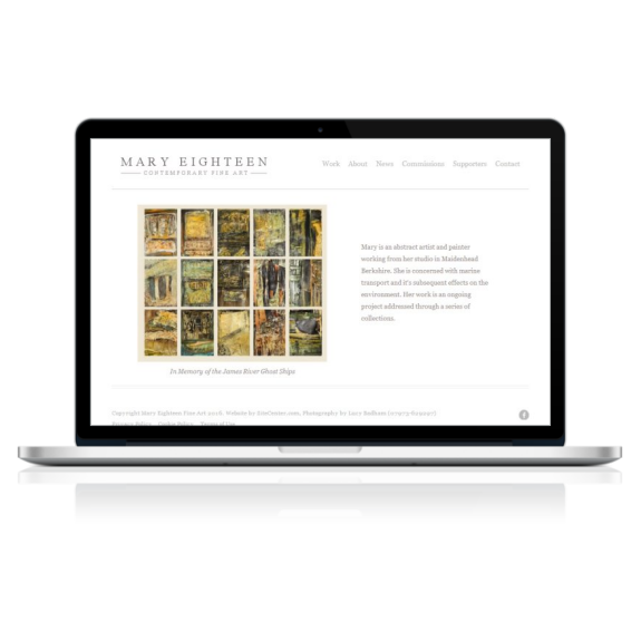 Design & Develop New Artist Website