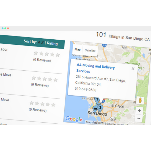 Design & Develop New Moving Directory Website