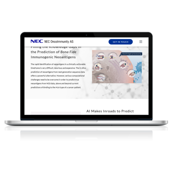 Design & Develop New Biotech Website