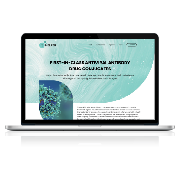 Design & Develop New Biotech Website