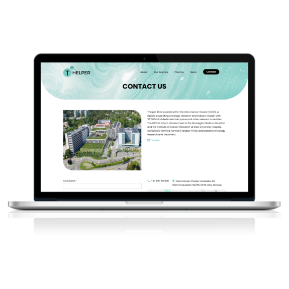 Design & Develop New Biotech Website