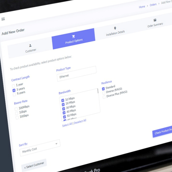 Design & Develop New Telecoms Customer Portal